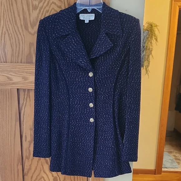 Women's Aubergine Fur Collar Jacket - Picture 2 of 12